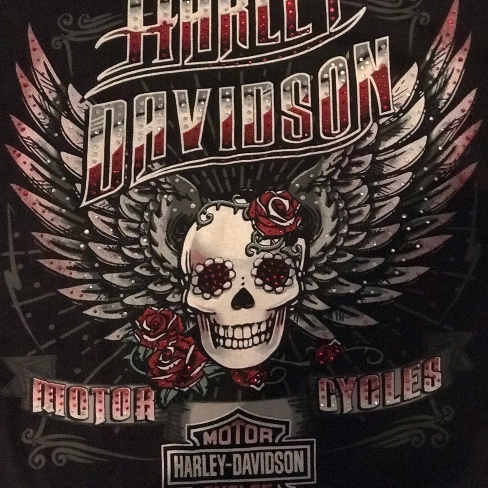 NWT Harley Davidson short sleeve top- XL & Med.